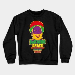 Burning Spear Reggae Tribute - Rasta Vibes Design Crewneck Sweatshirt